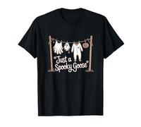 Just a Spooky Goose Cute Baby 's First Halloween Camiseta