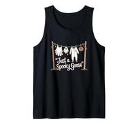 Just a Spooky Goose Cute Baby 's First Halloween Camiseta sin Mangas