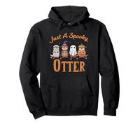 Just A Spooky Otter Halloween Costume Funny Cute Sea Otter Sudadera con Capucha