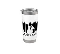 Just A Tubist Tuba Player Marching Band Vaso térmico de acero inoxidable de doble pared