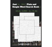Just [All Three] Plain and Simple Word Search Book[s]: [All Three] Puzzles on the Go (Just a Simple Word Search Series)