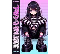 Just An E-Girl Notebook Wide Ruled: Cute Anime Composition Book for Teen Girls School Students Writing Journaling Supplies Girl's Pink Blue Black ... E-Girls Kawaii Aesthetic Journal for a Girl