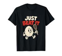 Just Beat It - Batidor de huevos retro con diseño de cómic Camiseta