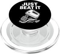 Just Beat It Funny - Mezclador de Cocina humorístico PopSockets PopGrip para MagSafe