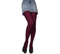 JUST BEAUTY TOUCH Medias de microfibra opacas 60 Denier para mujer talla S - XXL Nuevo, granate, M