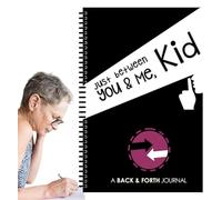 Just Between You and Me Kid Journal - Un planificador de ida y vuelta entre adultos y niños | Diario Me and You, libro de actividades interactivo para niños con indicaciones atractivas