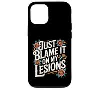Just Blame It On My Lesions Esclerosis múltiple - Carcasa para iPhone 12/12 Pro