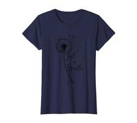 Just Breathe Dandelion Butterfly Inspirational Boho Floral Camiseta