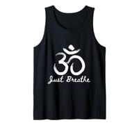 Just Breathe - Pincel con símbolo de Yoga Espiritual Camiseta sin Mangas