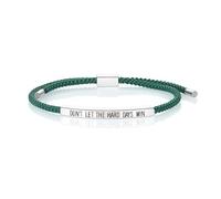 Just Breathe - Pulsera para mujer, hombre, no dejes que los días duros ganen o sean amables, pulseras grabadas, pulsera de tubo motivacional para mujer, joyería ajustable hecha a mano, regalos