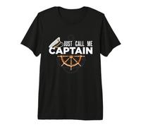 Just Call Me Captain - Boating Sailor - Anchor Boat Sailing Camiseta Premium