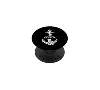 Just Call Me Captain Funny Boat Owner Dad Men Father Day PopSockets PopGrip Adhesivo