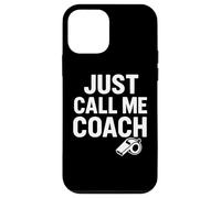 Just Call Me Coach Liderazgo Deportivo audaz Carcasa para iPhone 12 Mini