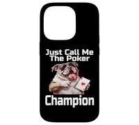 Just Call Me The Poker Champion Funny Card Game Jugador Humor Carcasa para iPhone 14 Pro