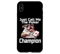 Just Call Me The Poker Champion Funny Card Game Jugador Humor Carcasa para iPhone XS MAX
