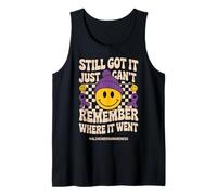Just Can't Remember Where it Went Alzheimers and dementia Camiseta sin Mangas
