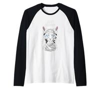Just Cat Mummy - Camisa Divertida y aterradora para Halloween Camiseta Manga Raglan