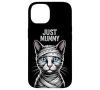 Just Cat Mummy - Camisa Divertida y aterradora para Halloween Carcasa para iPhone 14