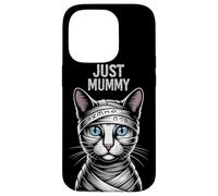 Just Cat Mummy - Camisa Divertida y aterradora para Halloween Carcasa para iPhone 14 Pro