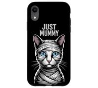Just Cat Mummy - Camisa Divertida y aterradora para Halloween Carcasa para iPhone XR
