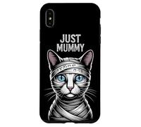 Just Cat Mummy - Camisa Divertida y aterradora para Halloween Carcasa para iPhone XS MAX