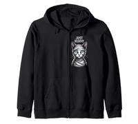 Just Cat Mummy - Camisa Divertida y aterradora para Halloween Sudadera con Capucha