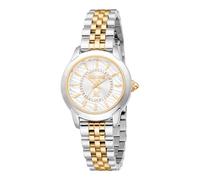 Just Cavalli Animalier JC1L333M0055 - Reloj de Dos Tonos para Mujer, Color Plateado y Dorado, Dos Tonos de Color Plateado y Dorado