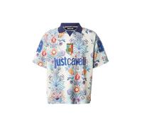 Just Cavalli Camiseta azul / azul oscuro / naranja claro / blanco XL azul / azul oscuro / naranja claro / blanco