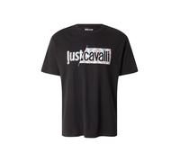 Just Cavalli Camiseta azul claro / naranja / negro / blanco L azul claro / naranja / negro / blanco