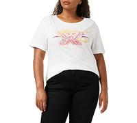 Just Cavalli Camiseta, Blanco (100 Optical White), S para Mujer