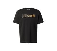 Just Cavalli Camiseta 'INSTITUTIONAL' oro / negro L oro / negro