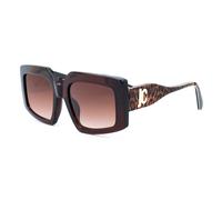 Just cavalli gafas de sol sjc020 marrone trasparente lucido 54/21/140