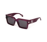 Just Cavalli Unisex SJC108V 887 Gafas de sol Acetato Lila Fumar Cuadrada Normal