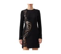 Just Cavalli - Miniabito Paillettes-40 - Dresses - Mujer - Negro - S -