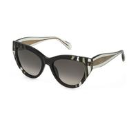 Just Cavalli Mujer Just Cavalli SJC193V 0GBM Gafas de sol Acetato Gris Marrón Cat Eye Normal Matizado