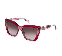 Just Cavalli Mujer SJC174V 0V64 Gafas de sol Acetato Rojo Marrón Mariposa Normal Matizado