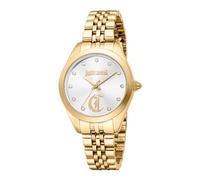 Just Cavalli Reloj Analógico para Mujeres de Cuarzo con Correa en Acero Inoxidable JC1L309M0055