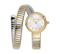 Just Cavalli Reloj Analógico para Mujeres de Cuarzo con Correa en Acero Inoxidable JC1L301M0065