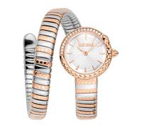 Just Cavalli Reloj Analógico para Mujeres de Cuarzo con Correa en Acero Inoxidable JC1L301M0075