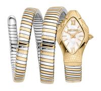 Just Cavalli Reloj Analógico para Mujeres de Cuarzo con Correa en Acero Inoxidable JC1L307M0055