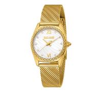 Just Cavalli Reloj Analógico para Mujeres de Cuarzo con Correa en Acero Inoxidable JC1L313M0025