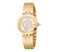 Just Cavalli Reloj Analógico para Mujeres de Cuarzo con Correa en Acero Inoxidable JC1L314M0055