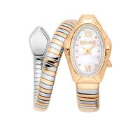 Just Cavalli Reloj Analógico para Mujeres de Cuarzo con Correa en Acero Inoxidable JC1L357M0055