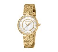 Just Cavalli Reloj Analógico para para Mujer de Cuarzo con Correa en Acero Inoxidable JC1L240M0025