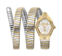 Just Cavalli Reloj Analógico para para Mujer de Cuarzo con Correa en Acero Inoxidable JC1L304M0055