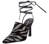 Just Cavalli Sandalo Donna, Sandalia Mujer, Negro, 38 EU