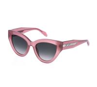 Just Cavalli Mujer SJC143 04G9 Gafas de sol Acetato Rosa Fumar Mariposa Normal Sombreado