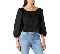 Just Cavalli Top Donna Camiseta, Nero, 42 para Mujer