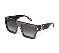 Just Cavalli Unisex Just Cavalli SJC107V 04GT Gafas de sol Acetato Negro Fumar Cuadrada Normal Sombreado