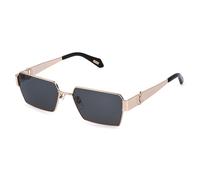Just Cavalli Unisex Just Cavalli SJC153 300 Gafas de sol Metal Oro Fumar Cuadrada Normal